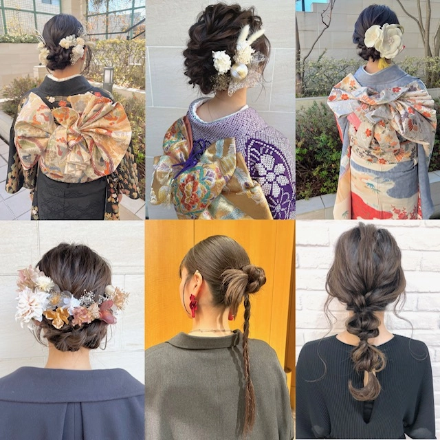 成人式・卒業式・パーティーには、、、