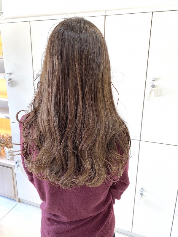 ロングヘアスタイル