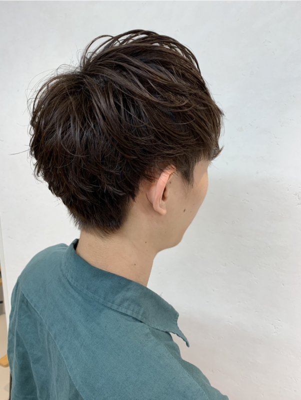 パーマを活かしたヘアスタイル！