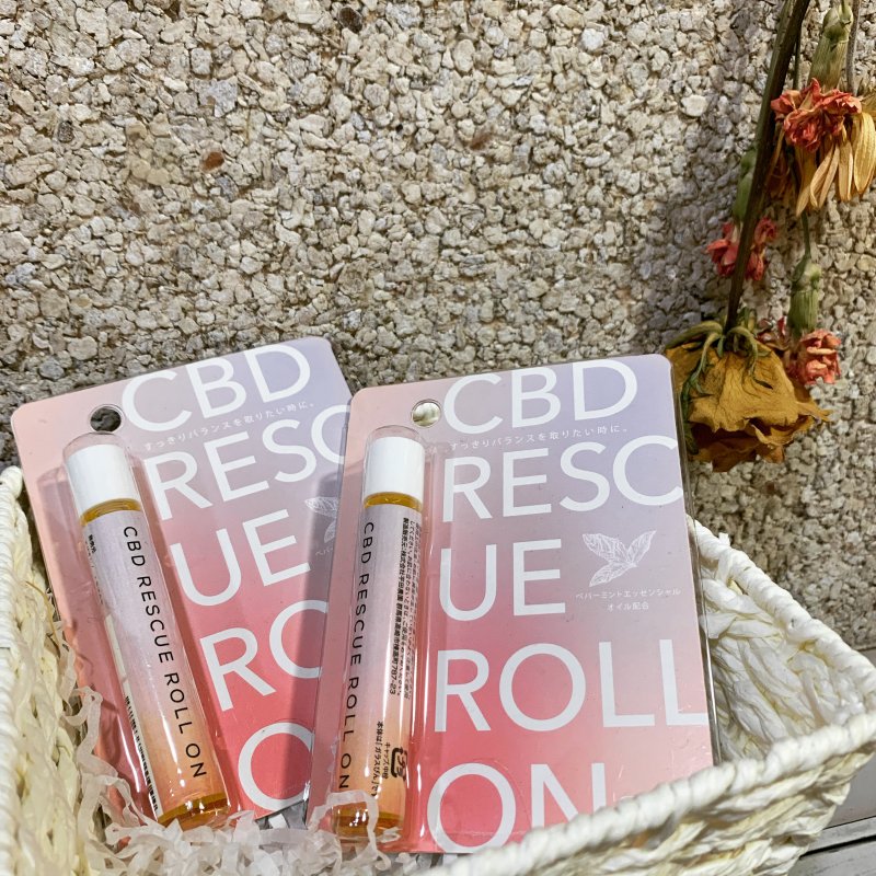 新商品入荷しました！CBD rescue roll on