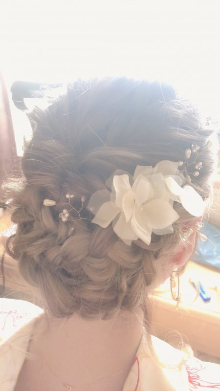 秋のヘアアレンジ