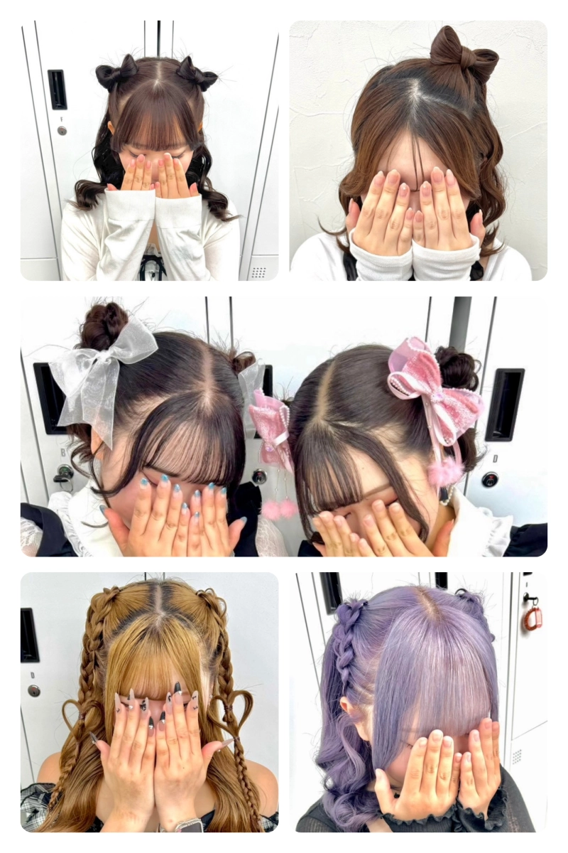 横浜駅近郊徒歩5分｜横浜推し活ヘアメイク・リボンヘアで特別な一日を♡