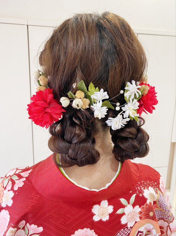 卒業式ヘアアレンジ