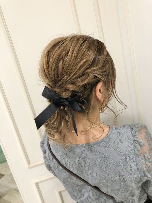 yuuka☆新年会 staffアンナhair