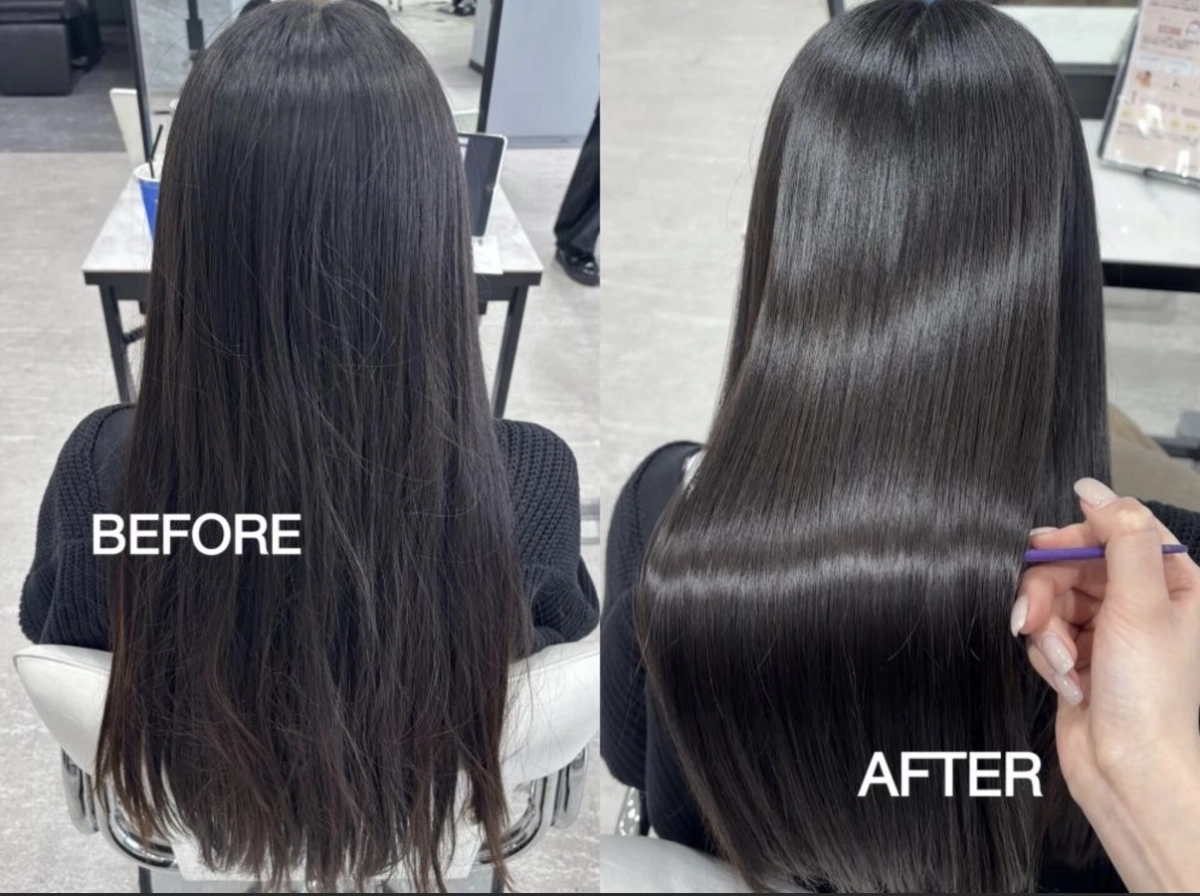 ストレートの持ちUP！髪質改善トリートメント
