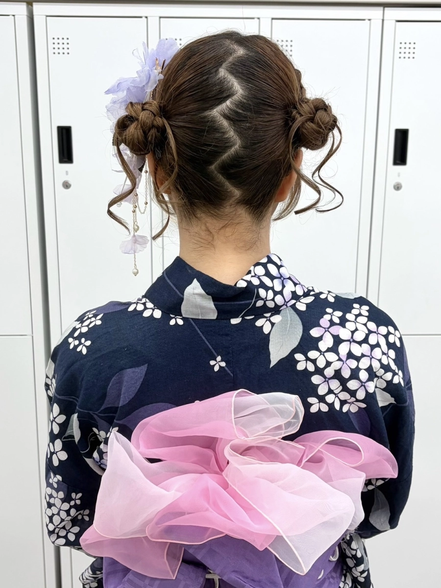 浴衣で推し活するなら「クラゲヘア」｜横浜駅近郊の浴衣ヘアセット・推し活ヘアメイク