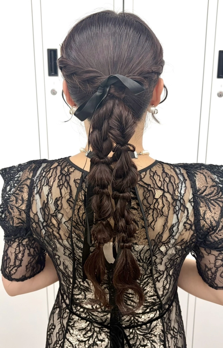 横浜で結婚式ヘアセットならSTYLE横浜｜横浜駅近郊徒歩5分のお呼ばれヘアアレンジ