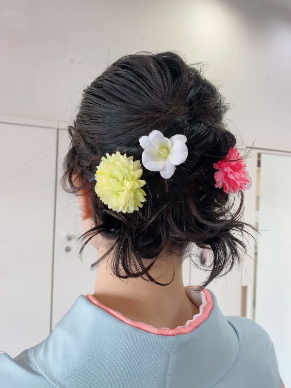 袴ヘアアレンジ