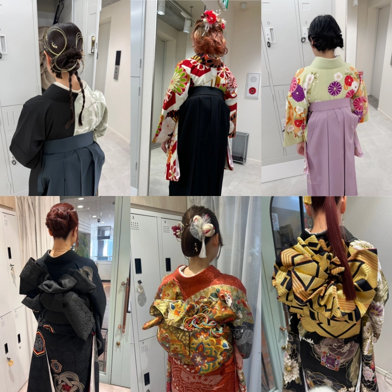イベントごとの着付けもやってます👘