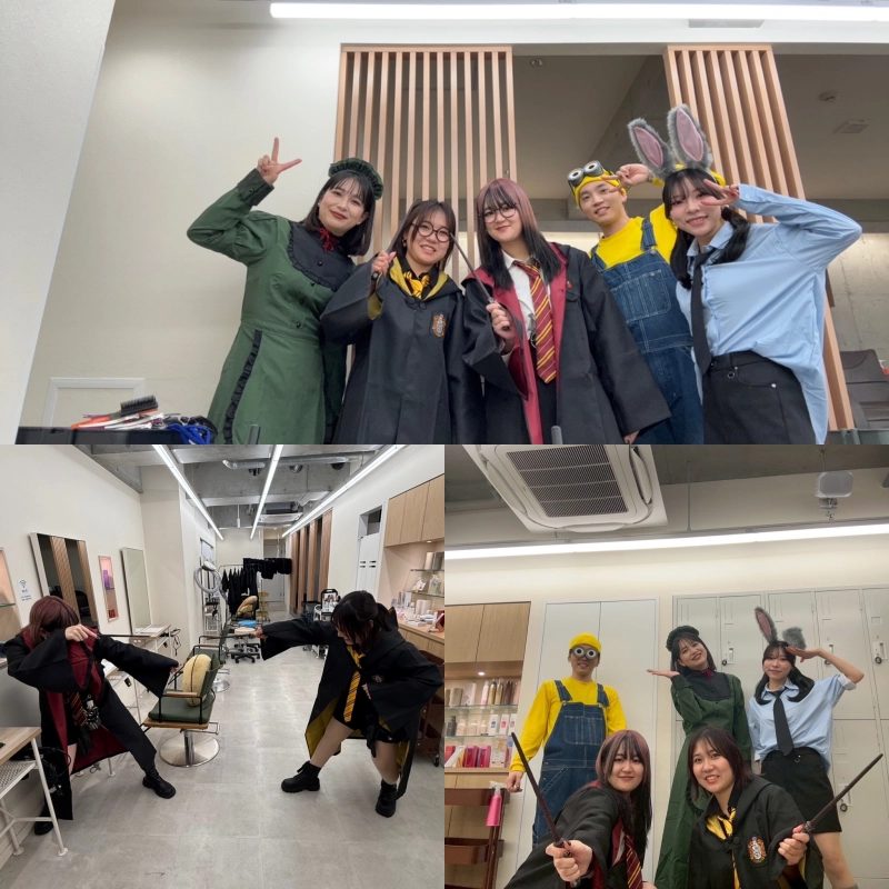 季節に合わせて仮装したり、、、🎅🏻