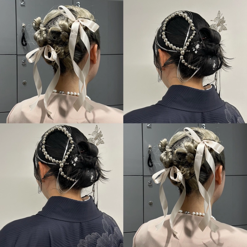 ヘアアレンジや着付けもできます💖