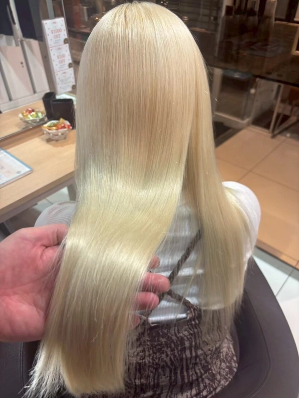 ヘアケア特化×透明感カラー
