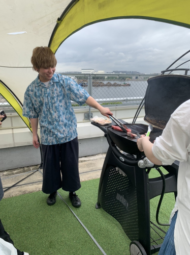 BBQでのひとこま🍖