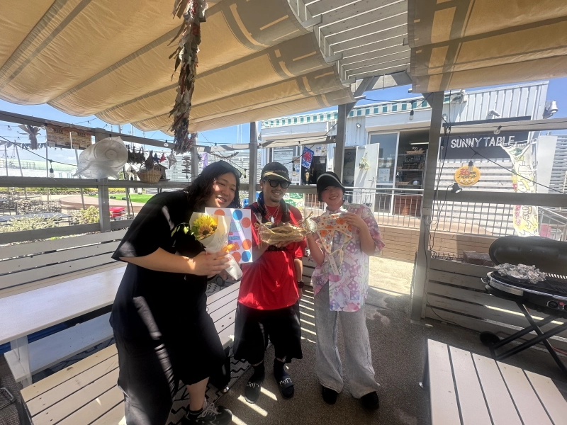 1年生入社祝いにサプライズプレゼント！