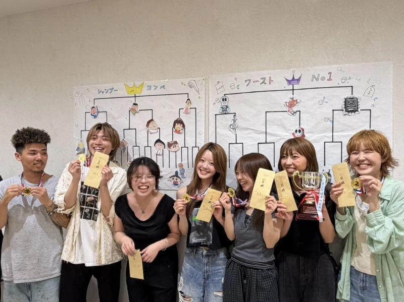 シャンプーコンペ！