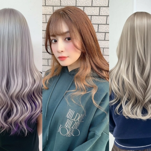 【人気NO.2/ブリーチ】ダブルカラー+似合わせカット+集中トリートメント¥18700