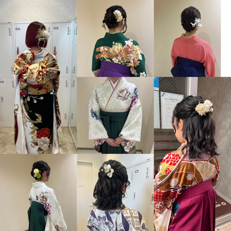 👘成人式着付け&ヘアメイク💋