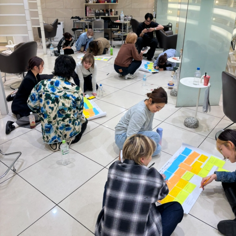 ★お客様満足度を上げる為にみんなでワーク★