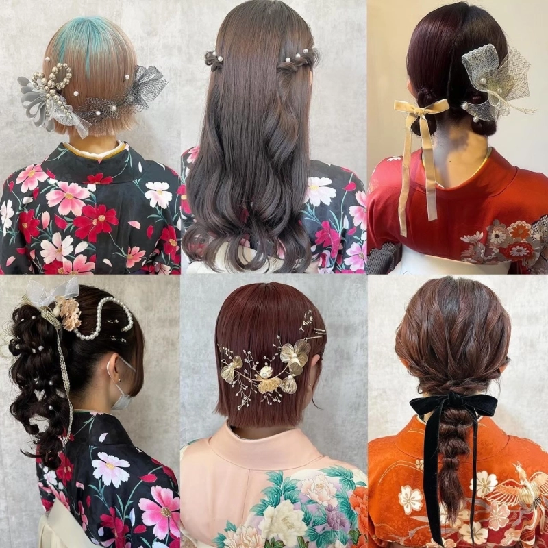 着付けヘアセット✨