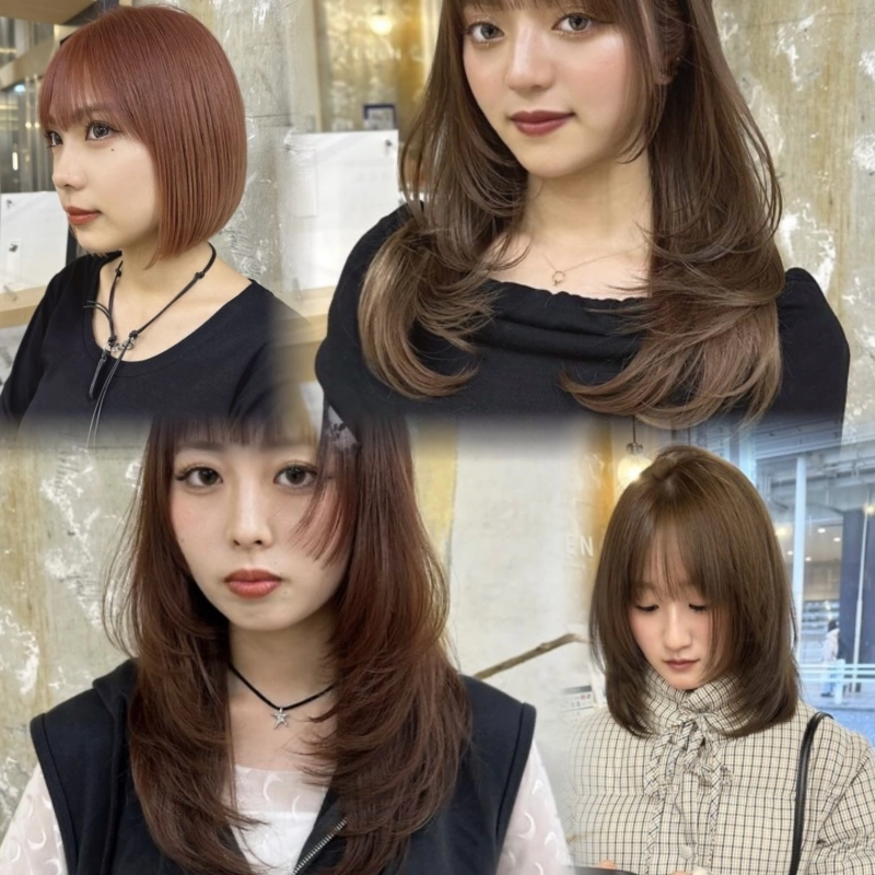 流行りのカットもできる🙆‍♀️