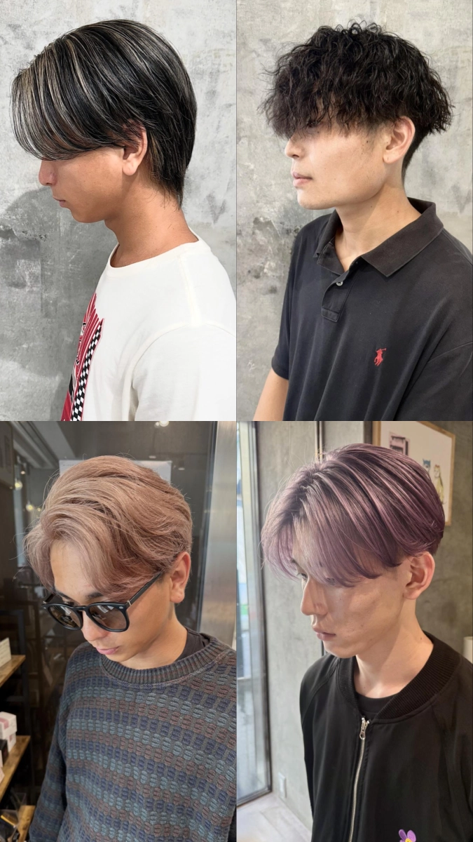 メンズ特化スタイリストが多いサロン♪