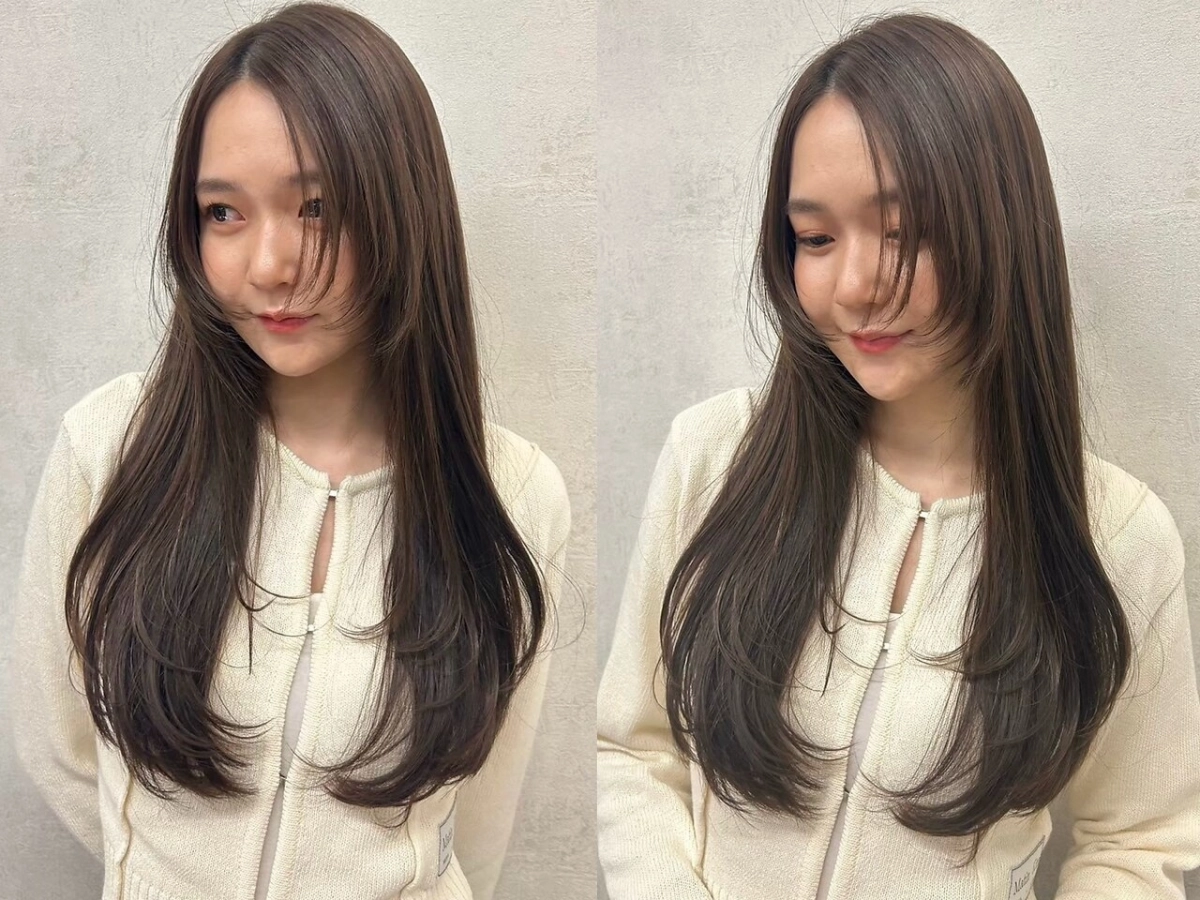 【巻いても巻かなくても可愛い！顔周りの魔法レイヤーカット♪】