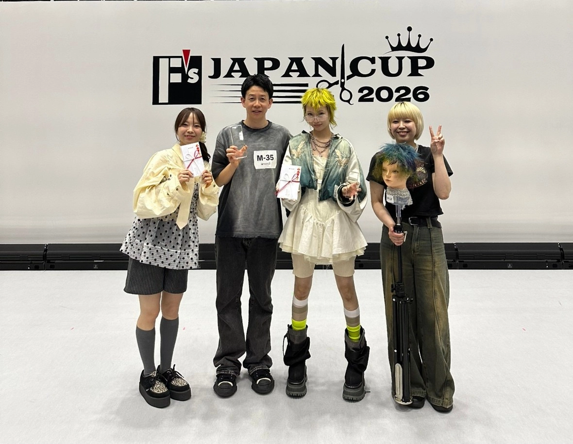 【ユナイテッドダンクスカットコンテスト】【ジャパンカップカッティングコンテスト】などの多数受賞経験あり♪