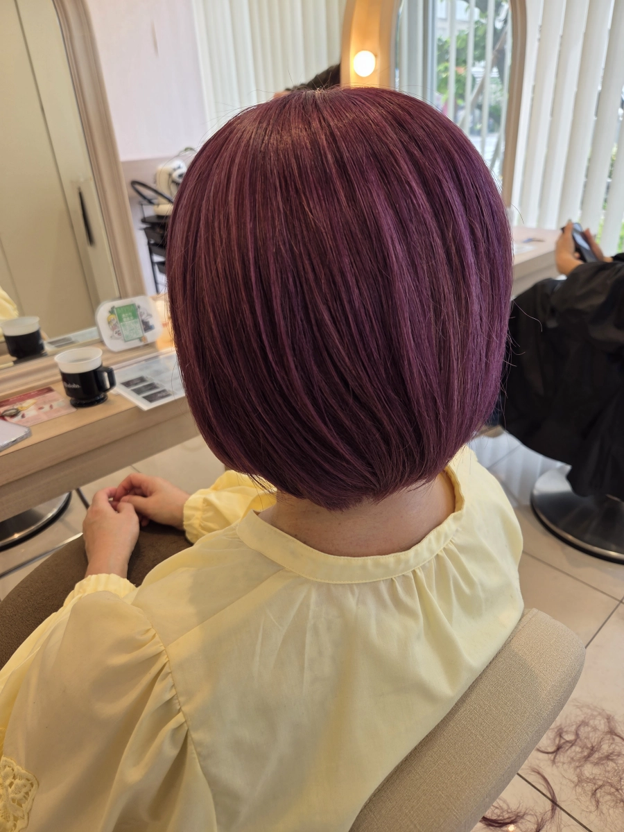 カラー好きなスタッフ多数在籍