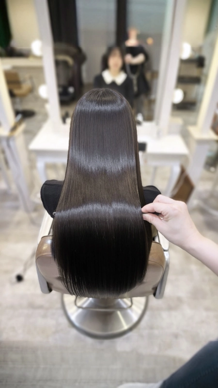 髪質改善ストレート