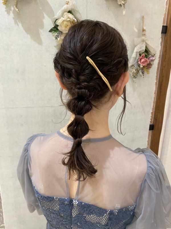 お呼ばれヘアアレンジ
