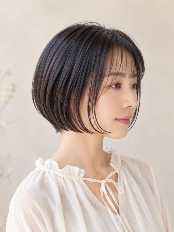 ショートカット/ショートボブ/ヘッドスパ/髪質改善/白髪ぼかし