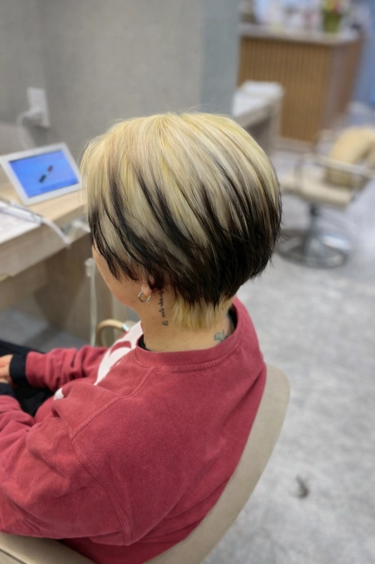 ブリーチカラー/ダブルカラー/ケアブリーチ 