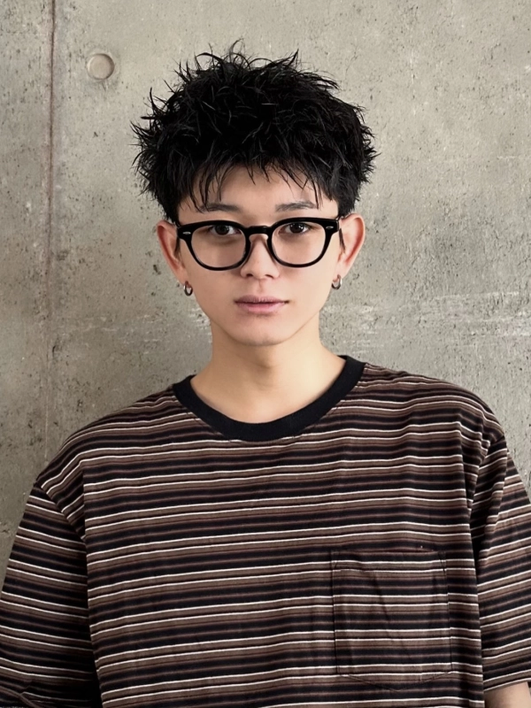 王道スパイキーショート