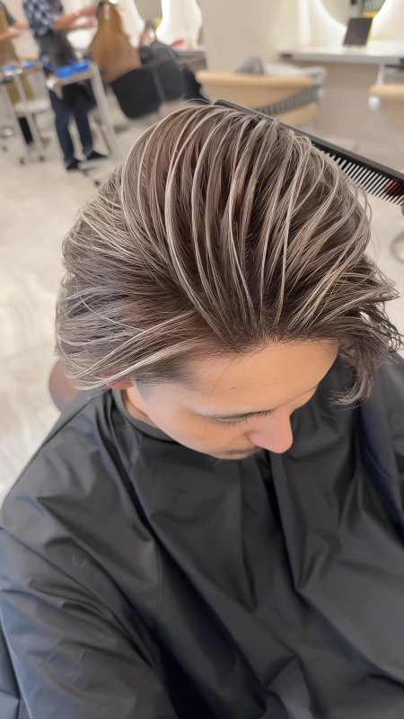 外国人風ハイライト