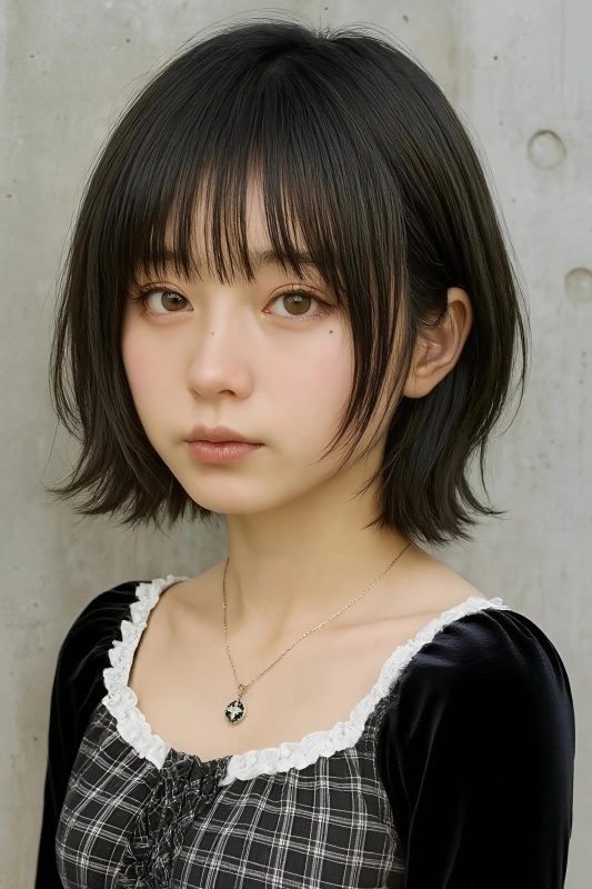 小田急相模原で叶う小顔レイヤーボブ