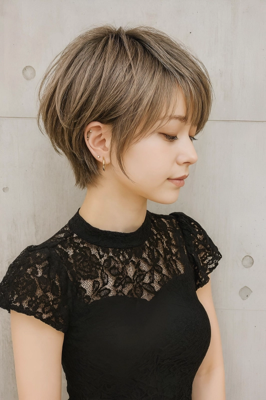 小田急相模原で叶う小顔ショート