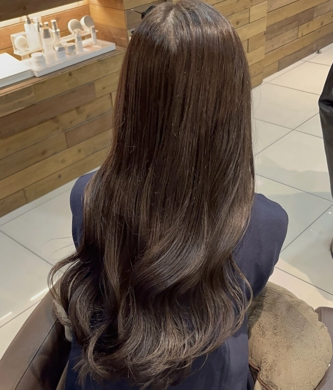 ブリーチなしでも◎ラベンダーブラウン