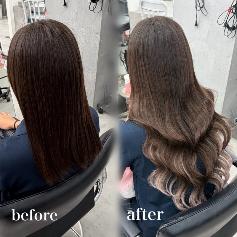横浜駅近郊徒歩5分｜長さ出しロングエクステ×ハイライトデザイン｜STYLE横浜