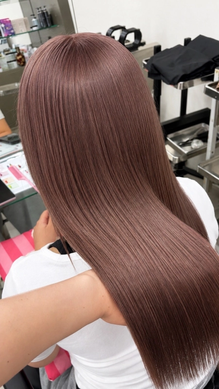 【横浜駅徒歩5分】パープルグレージュ×ハイトーンダブルカラー｜透明感のあるブリーチカラーならSTYLE横浜
