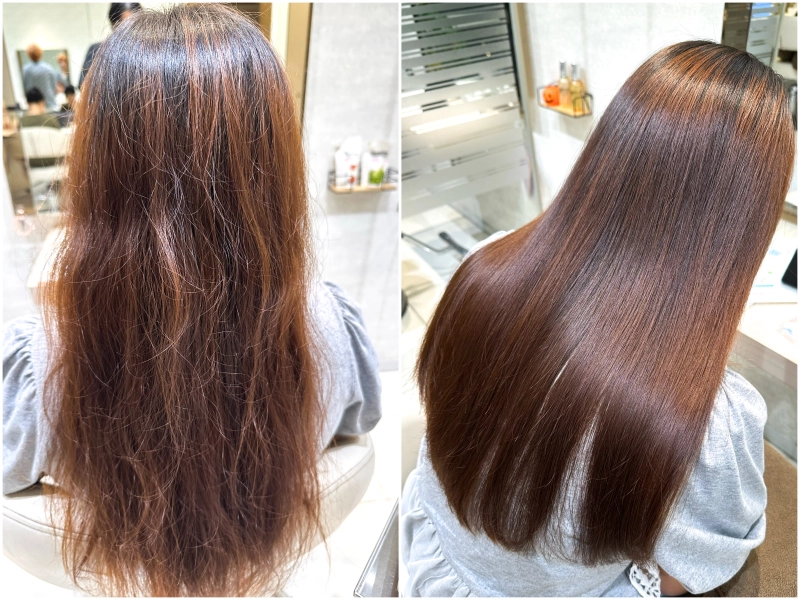 髪質改善ストレート