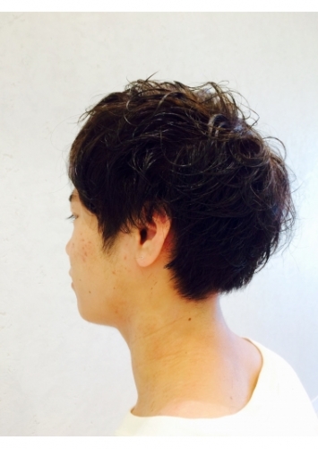 無造作ヘアー