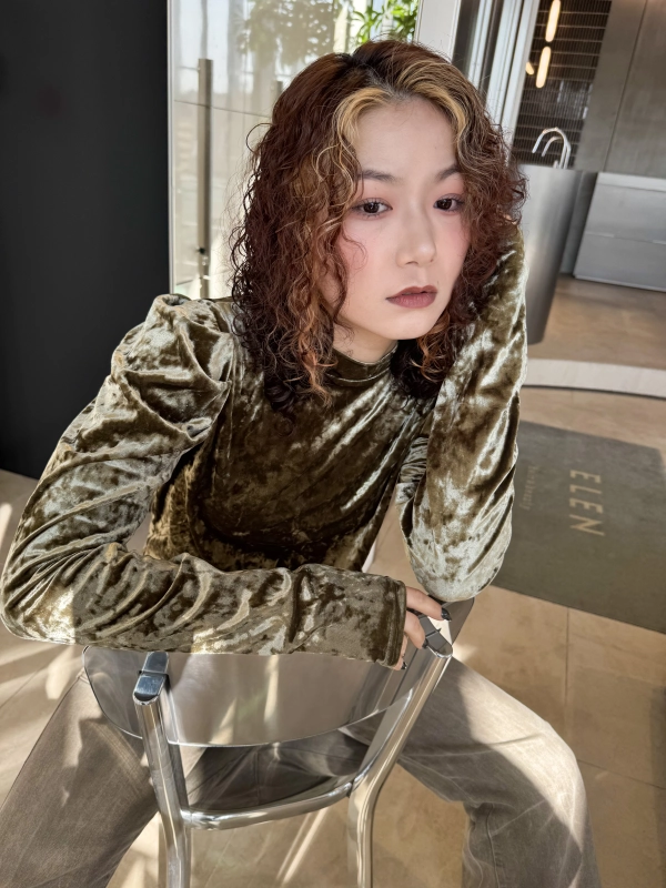 ミディアムパーマスパイラルパーマボブパーマ/10代20代30代/登戸