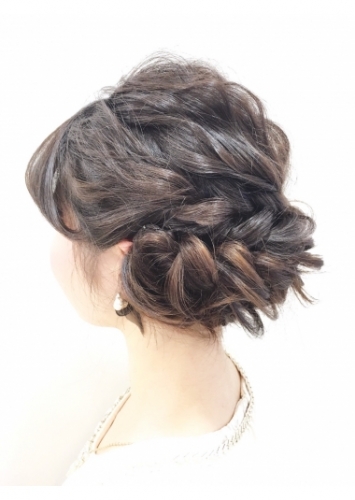 ふんわりヘアセット☆