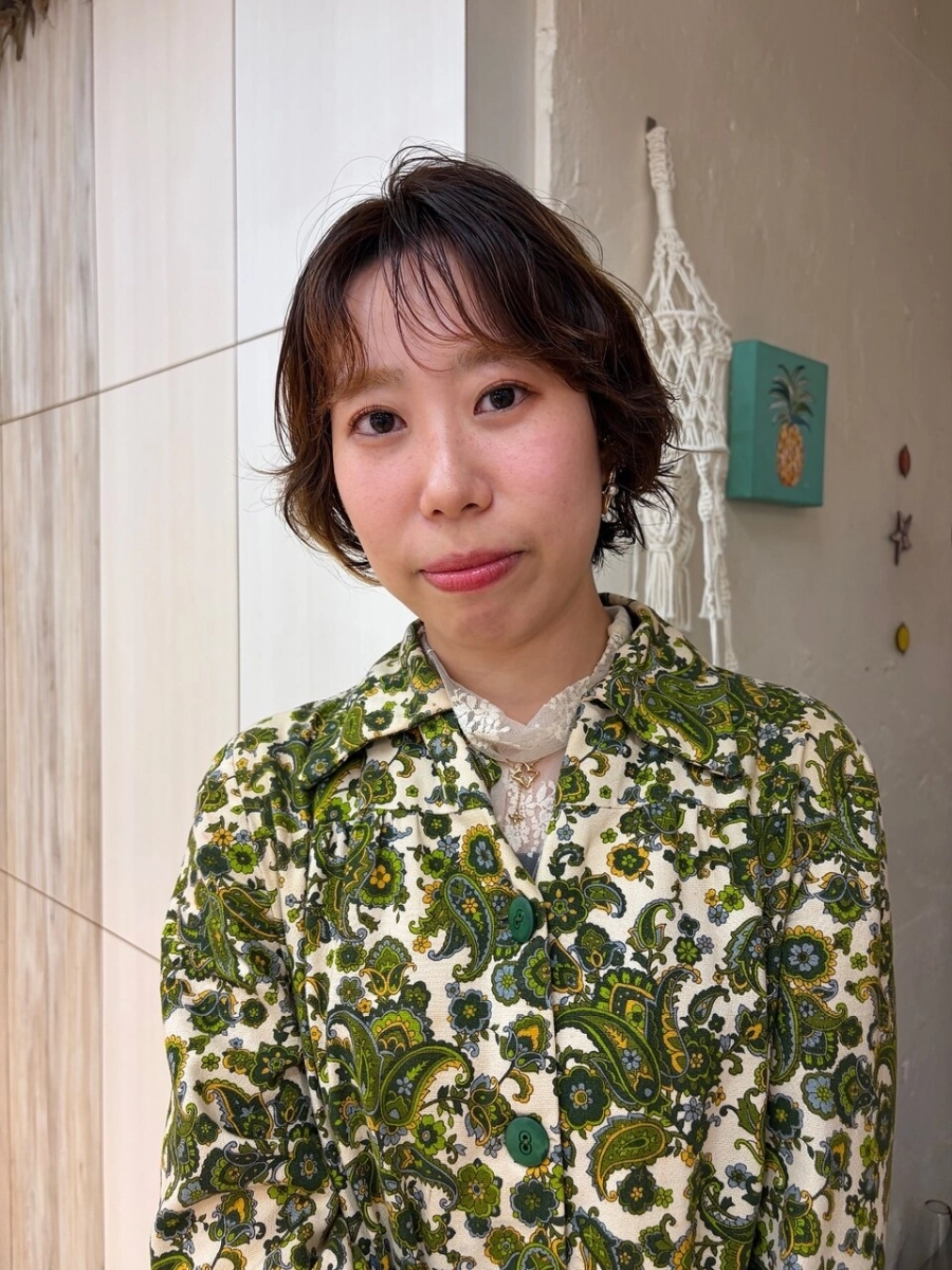 蓮沼今日子　髪質改善