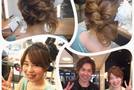 ヘアアップするなら磯崎真介まで