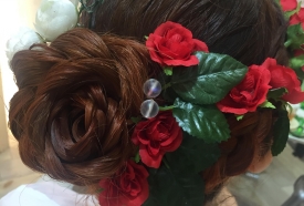 薔薇ヘアー